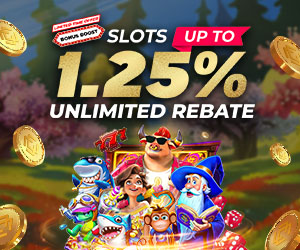 Slots Bonus Boost up to 1.25% Unlimited Daily Rebate