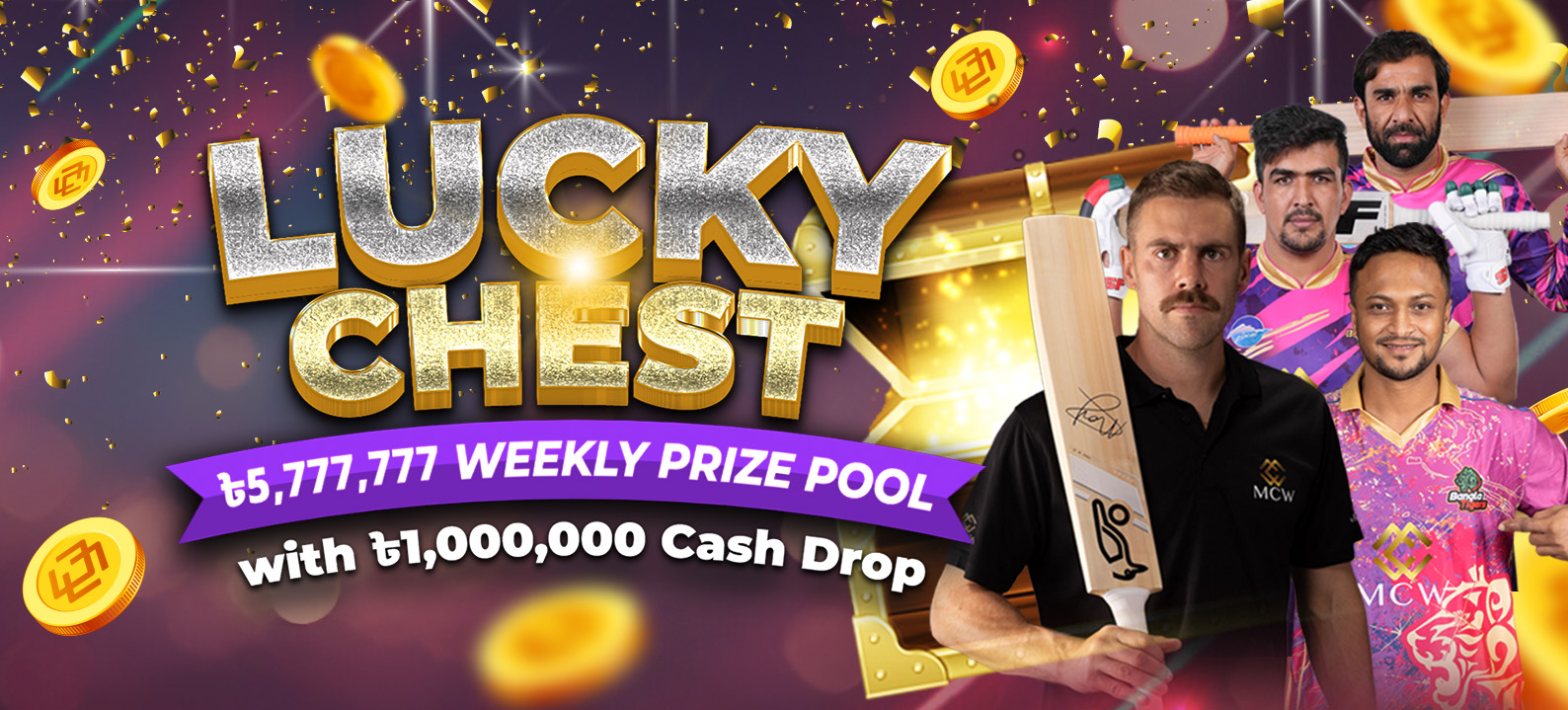 Lucky Chest 5,777,777 Weekly Prize Pool