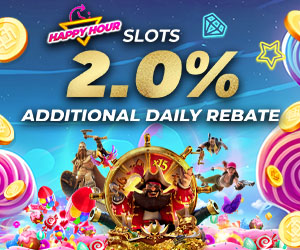 Slots Happy Hour up to 2% Daily Rebate