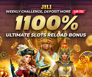 JILI Slots Weekly Deposit Challenge up to 1100%