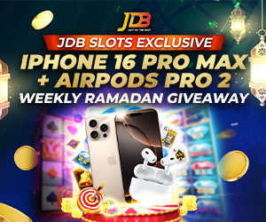 JDB Slots Special Weekly Ramadan Giveaway