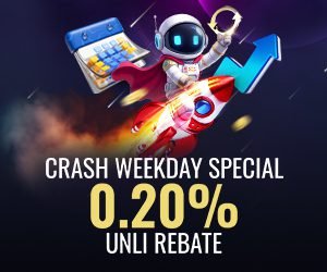 Crash 0.2% Unlimited Rebate